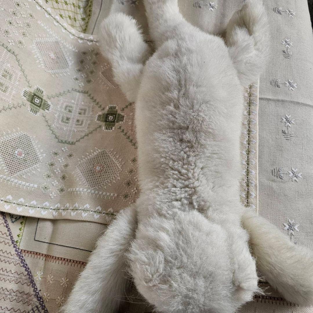 【q091/k】オオイケ ぬいぐるみ ペルシャ猫 ネコ昭和レトロ 日本製 希少