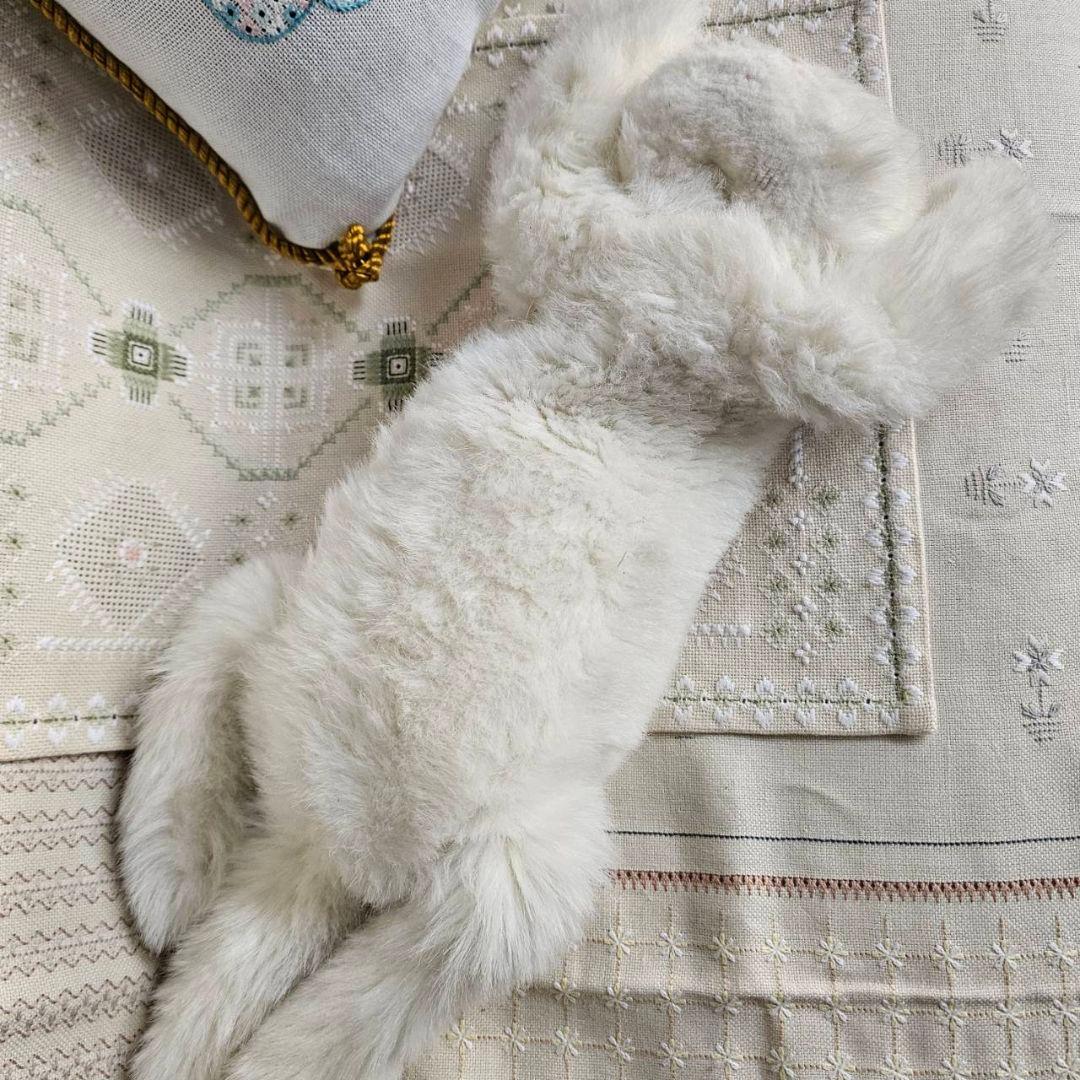 【q091/k】オオイケ ぬいぐるみ ペルシャ猫 ネコ昭和レトロ 日本製 希少