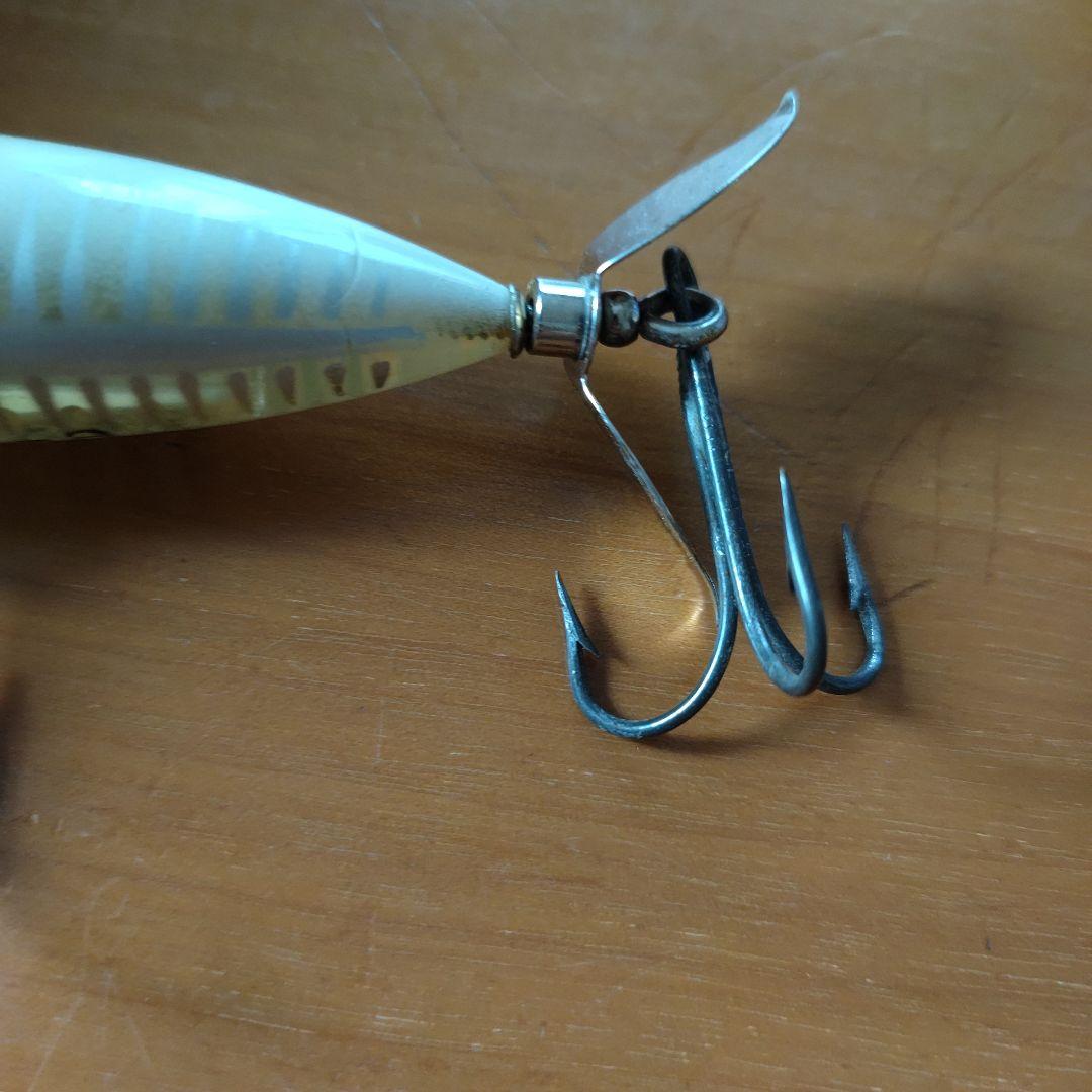 バス釣りルアー　オールド　ヘドンウンデッドスプーク　ヘドン　heddon