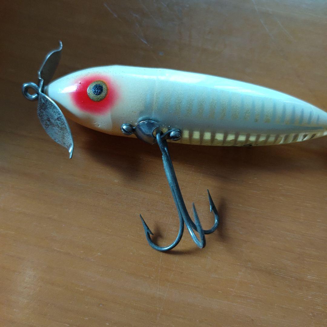バス釣りルアー　オールド　ヘドンウンデッドスプーク　ヘドン　heddon