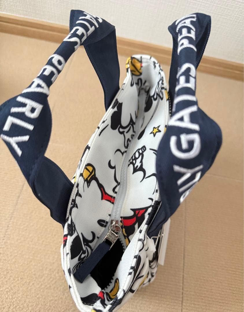 即日発送 PEARLY GATES 限定 カートバッグ ミッキー