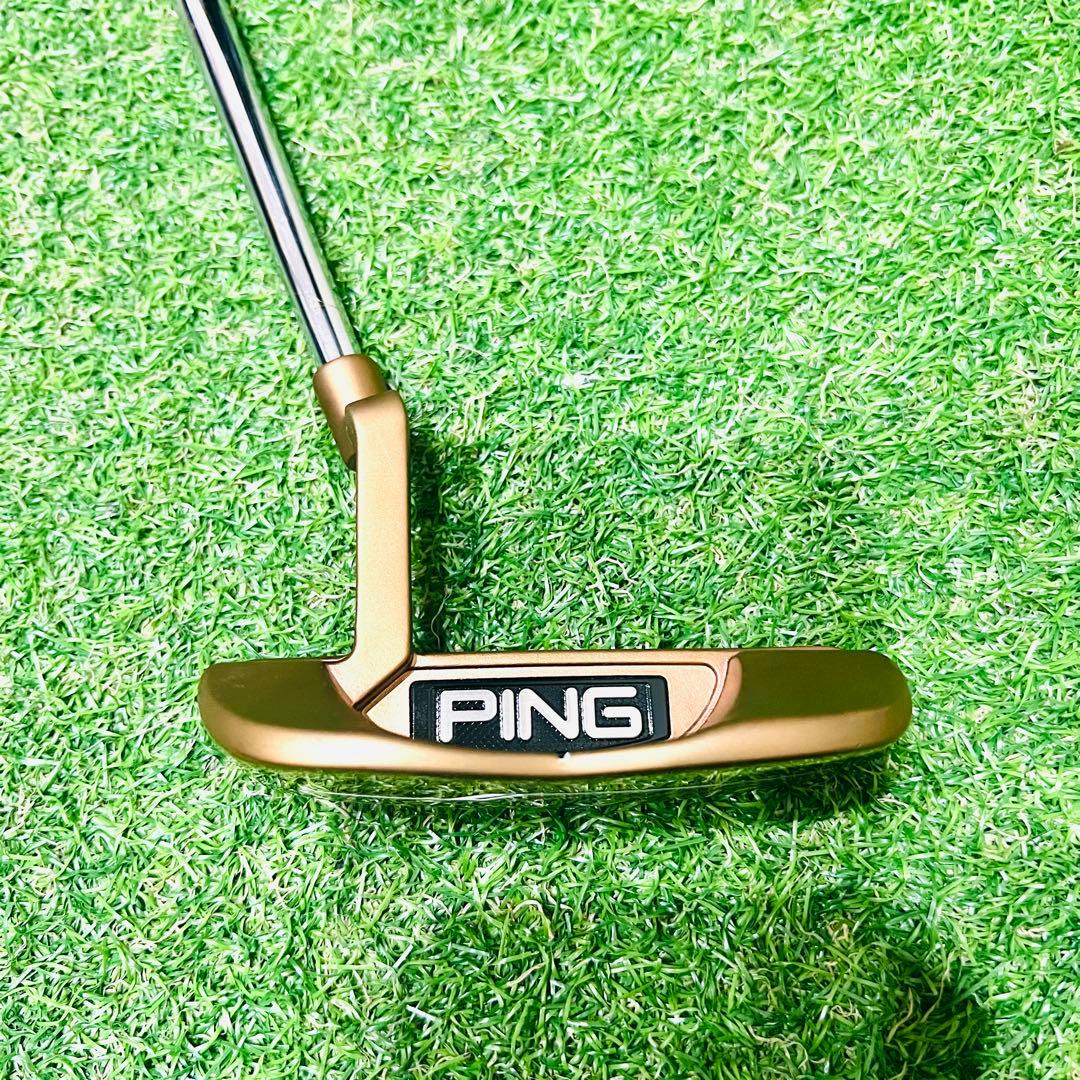 美品 PING ピン パター カーステン TR B60 セミアーク ブラック 黒