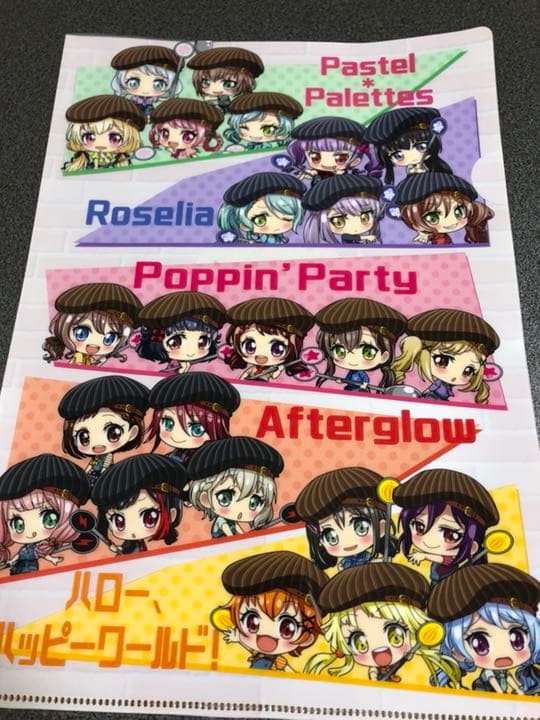 池袋ガルパカフェ限定クリアファイル