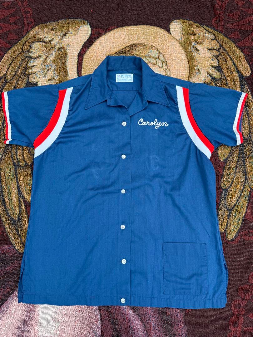 70s Hilton ボウリングシャツ検50s 60s vintage