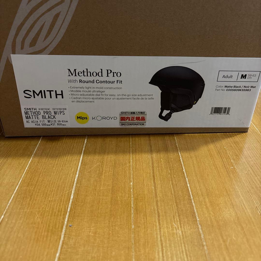 25-26新品SMITH Method Pro 黒 M スミス メソッドプロ