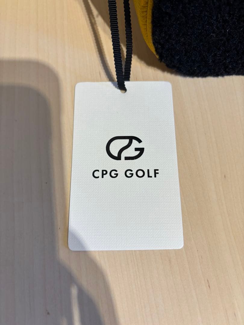【CPG golf】ボアカートバッグ　ブラック×オレンジ