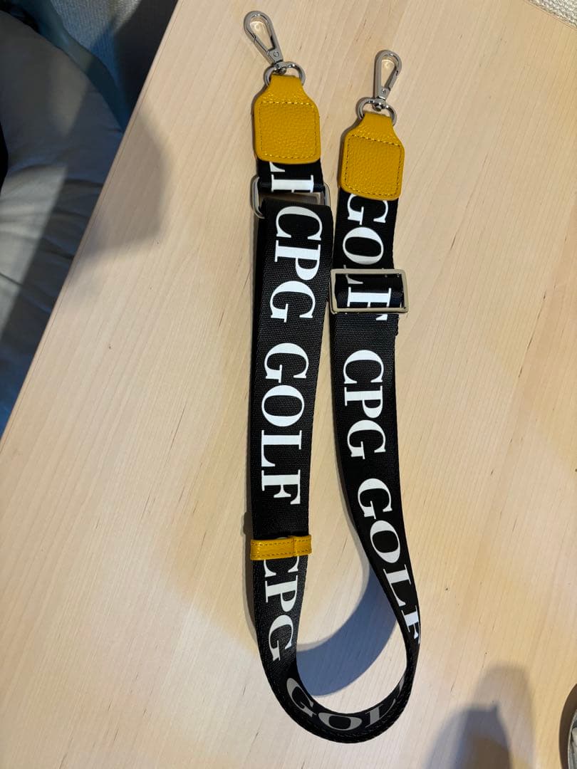 【CPG golf】ボアカートバッグ　ブラック×オレンジ