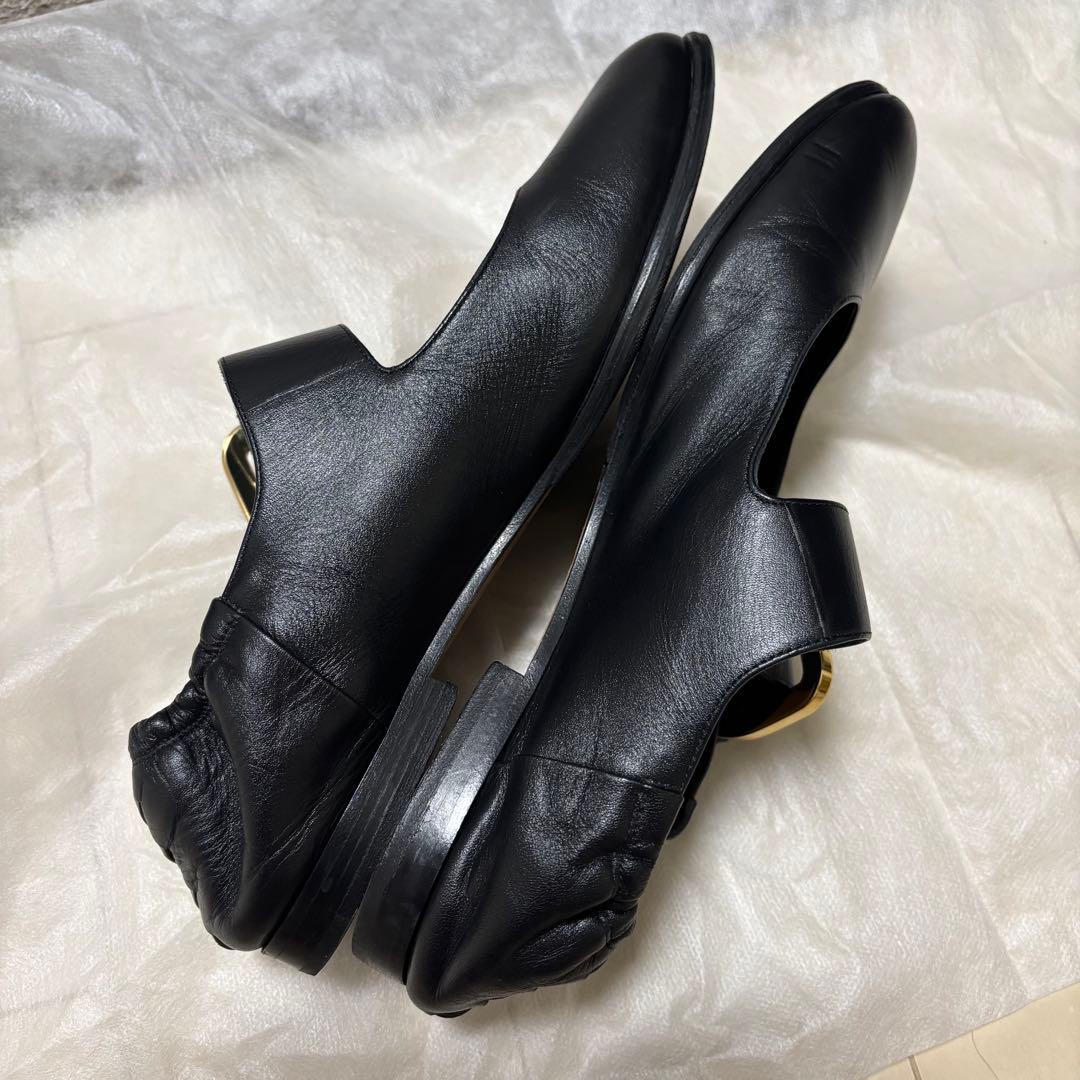 【美品】bottega venata メリージェーン パンプス バレエシューズ