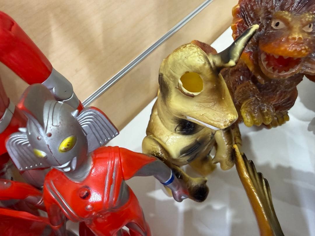 【激レア、当時物】ウルトラマンフィギュアと怪獣、ゴジラフィギュアセット31点