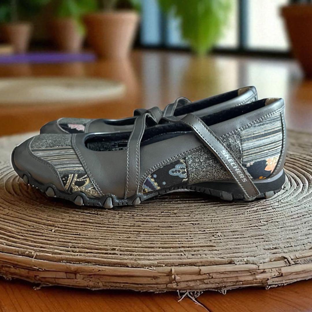 未使用 SKECHERS メリージェーン スケッチャーズ バレエシューズ 23
