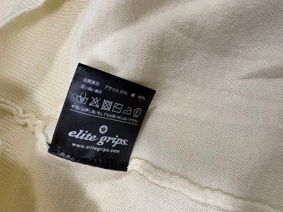elite gripsエリートグリップ Vネックセーター ゴルフウェアgolf