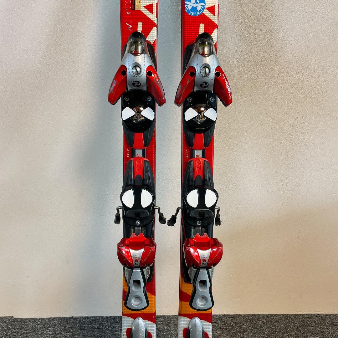 サロモン ジュニア スキー板 EQUIPE 155cm ビンディング付 初中級〜