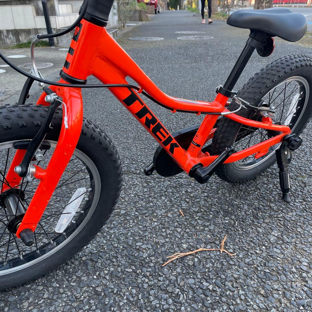 子供用自転車 16インチ 身長99-117cm Precaliber オレンジ