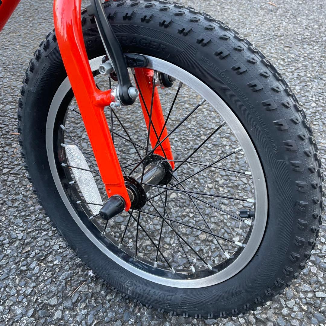 子供用自転車 16インチ 身長99-117cm Precaliber オレンジ