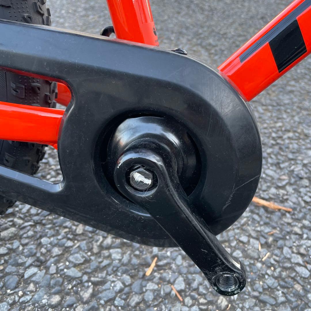 子供用自転車 16インチ 身長99-117cm Precaliber オレンジ