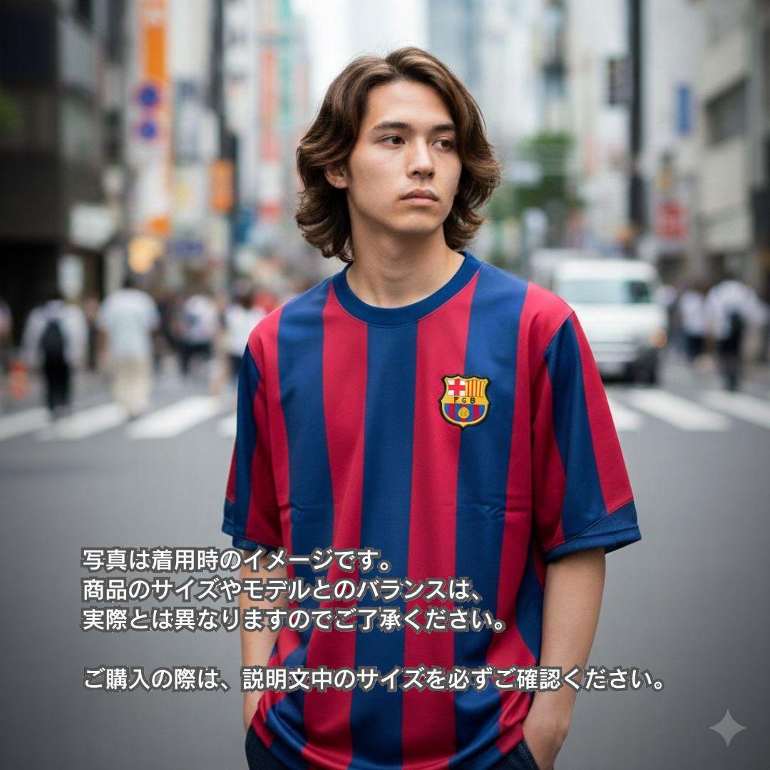 古着 サッカー ユニフォーム バルセロナ ストライプ メッシ ＃19