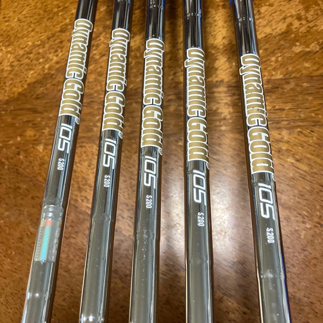 名器ミズノプロ719アイアン6番からPW DG105の S200 美品です