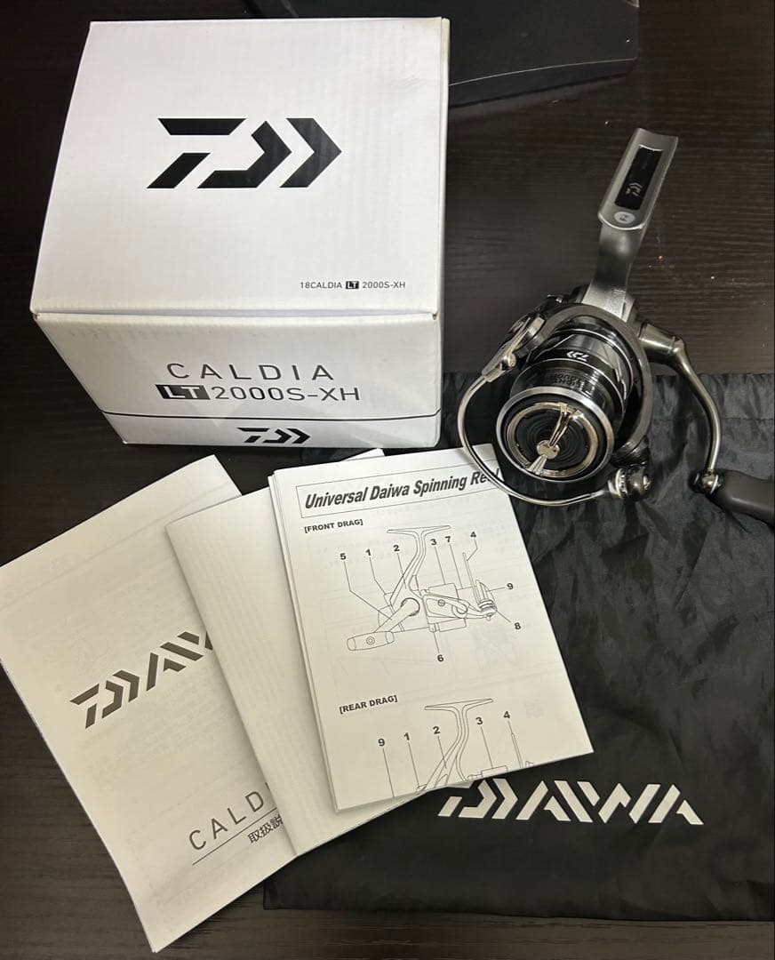 【美品】Daiwa カルディアLT2000S-XH スピニングリール　バス釣り