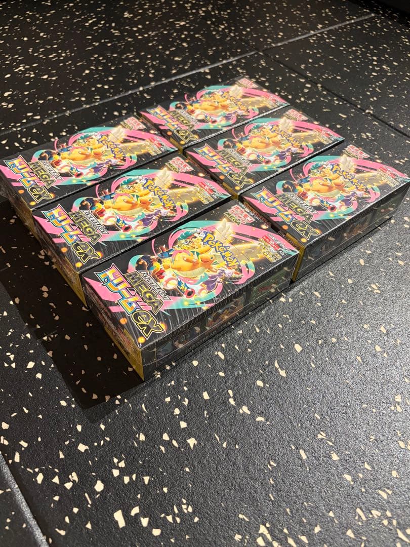 ❗️ポケモンカード❗️メガドリームex 6BOX 新品未開封シュリンク付き