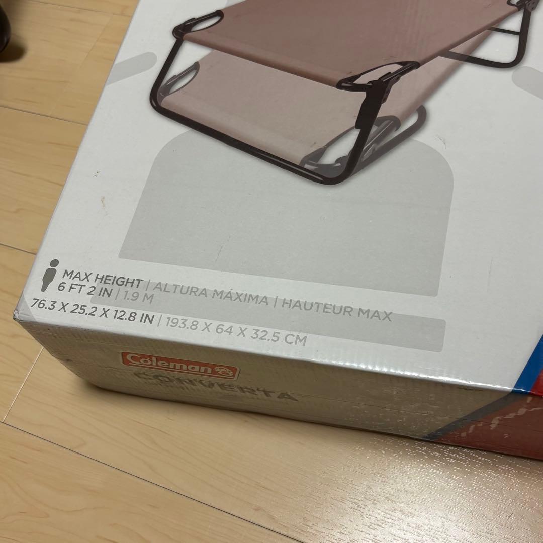 Coleman コールマン コンバータコット リクライニング式
