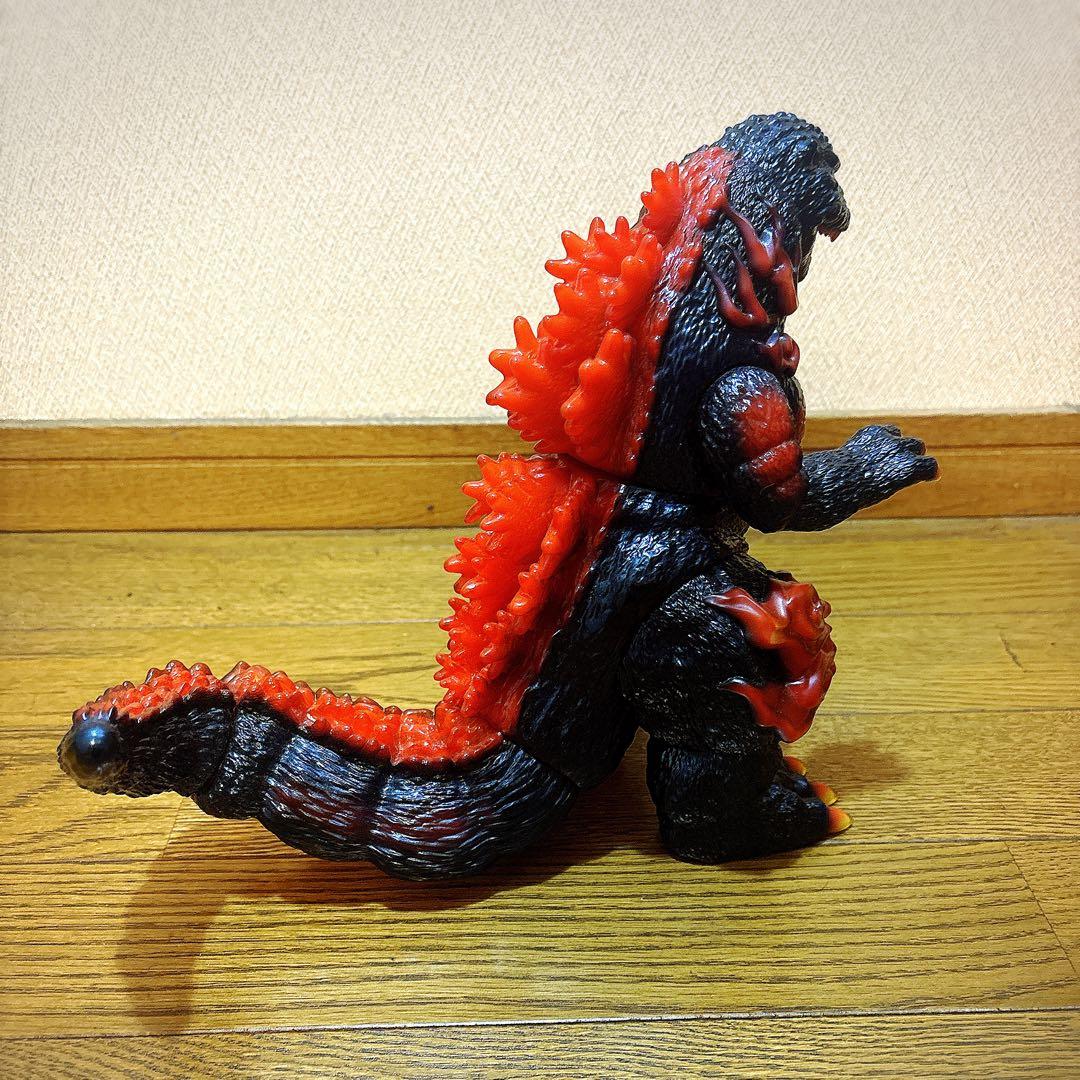 GODZILLA VINYL ART ゴジラ(1995）激昂カラー ソフビ 蓄光