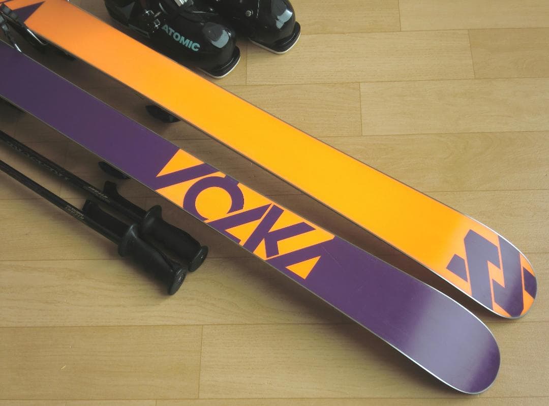 ■■送料無料■VOLKL■女性用フリースキーセット■板155■■