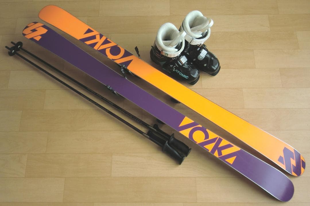 ■■送料無料■VOLKL■女性用フリースキーセット■板155■■