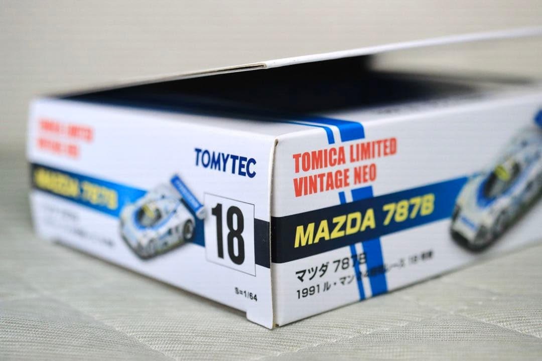 トミーテックミニカー　マツダ 787B No.18