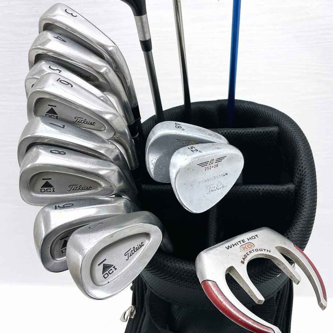 【豪華‼】 Titleist タイトリスト メンズ ゴルフ クラブ セット S