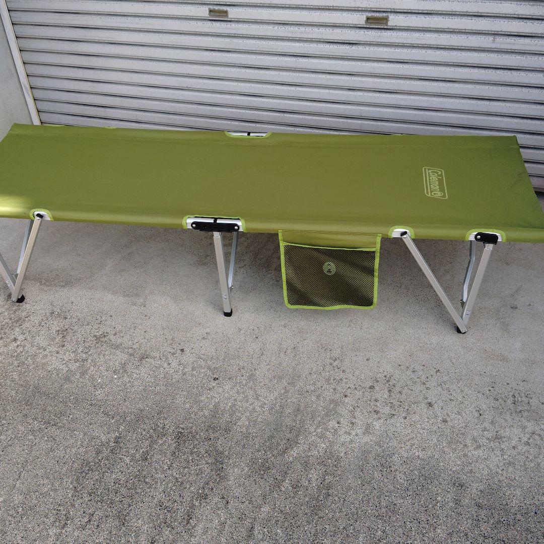 Coleman コット オリーブグリーン 収納バッグ付き　美品