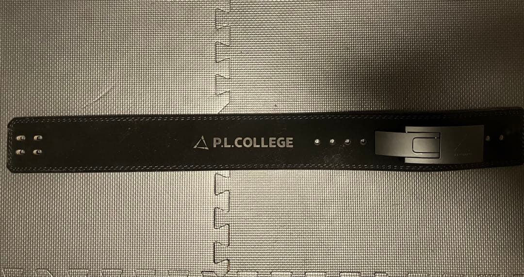 美品 P.L.College-パワーリフティングベルト Sサイズ