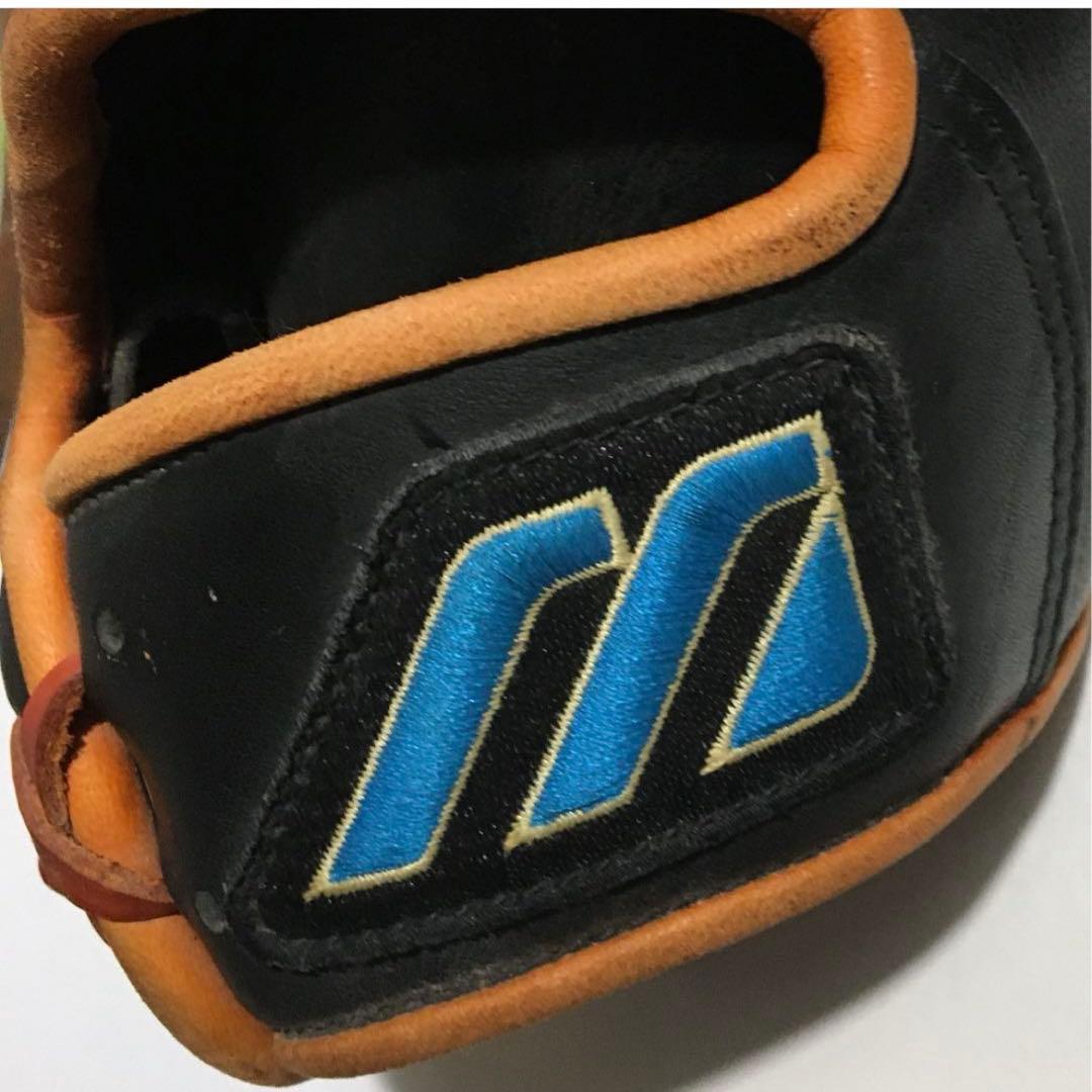 Mizuno 軟式グローブ 黒/オレンジ　ファーストミット