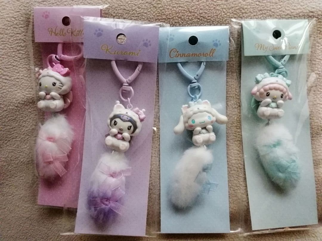 【新品未開封】【新作】ミルキーこねこ キーホルダー 【４種セット】サンリオ正規品