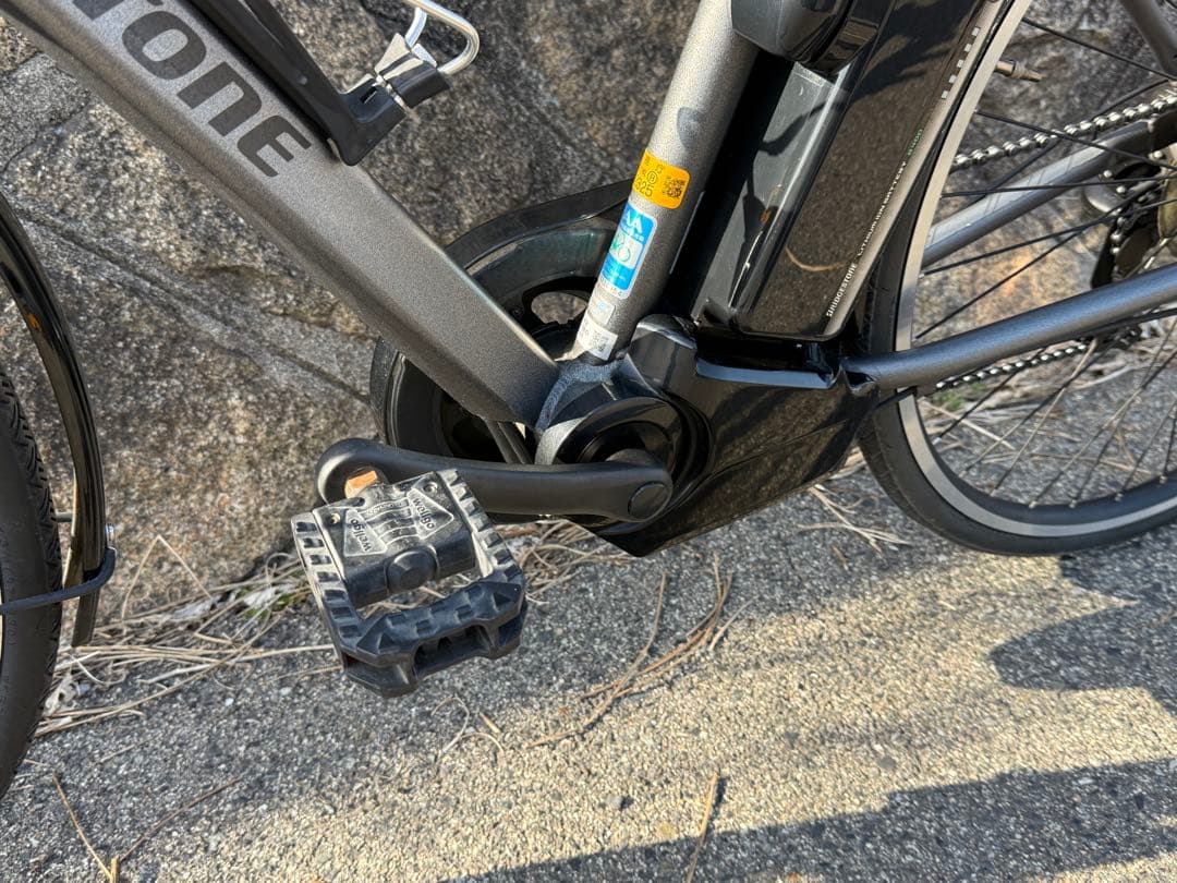 手渡し限定(広島市) BRIDGESTONE TB1e マットグレー 用品多数