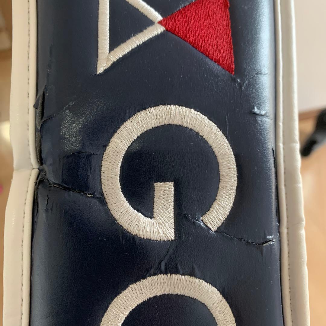 23GOLF キャディバッグ ネイビー3点式ヘッドカバー5点セット