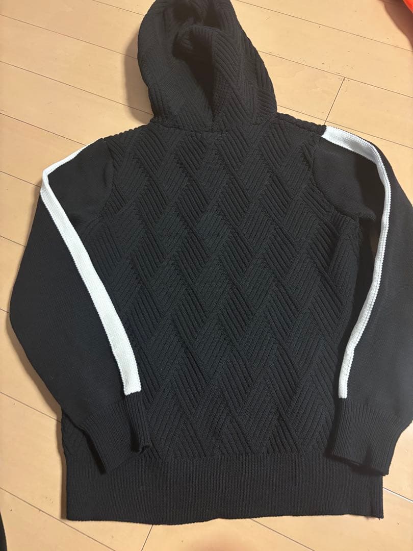 Cuarto ブラックニット セットアップ M