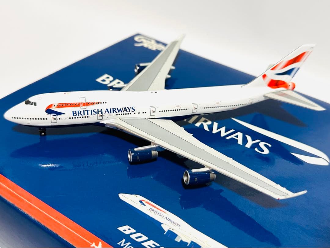航空機・ヘリコプター Gemini 1/400 B747-400 British Airways