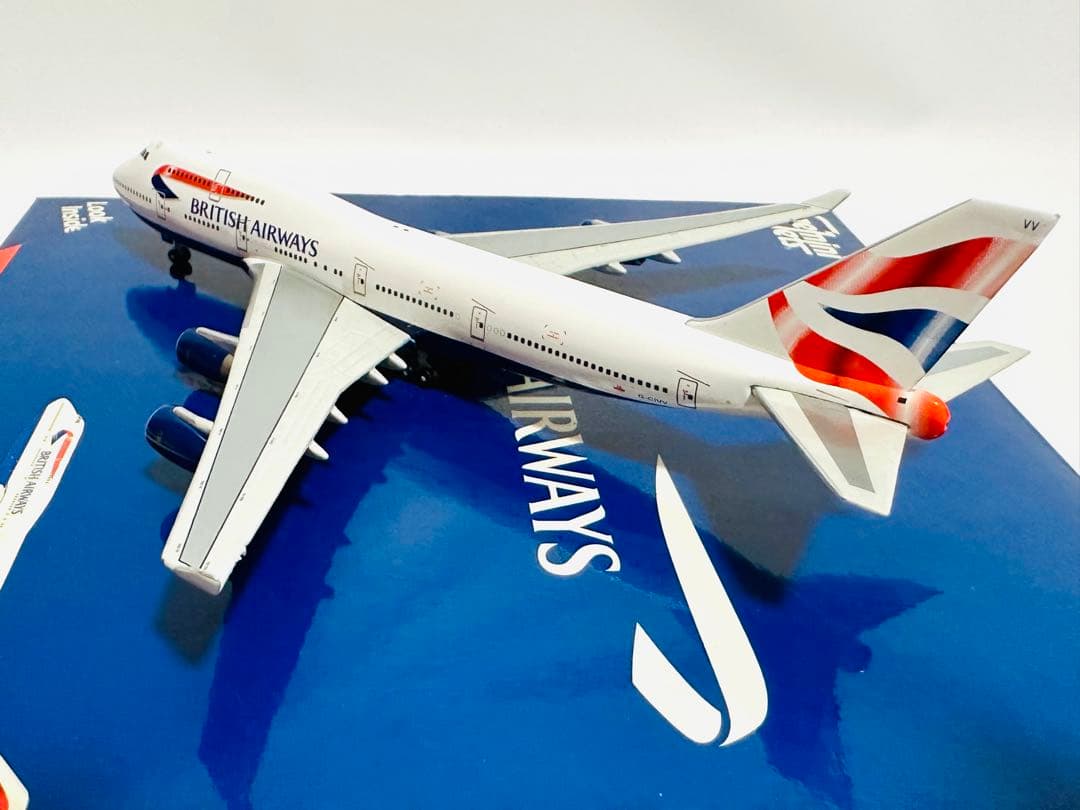 航空機・ヘリコプター Gemini 1/400 B747-400 British Airways