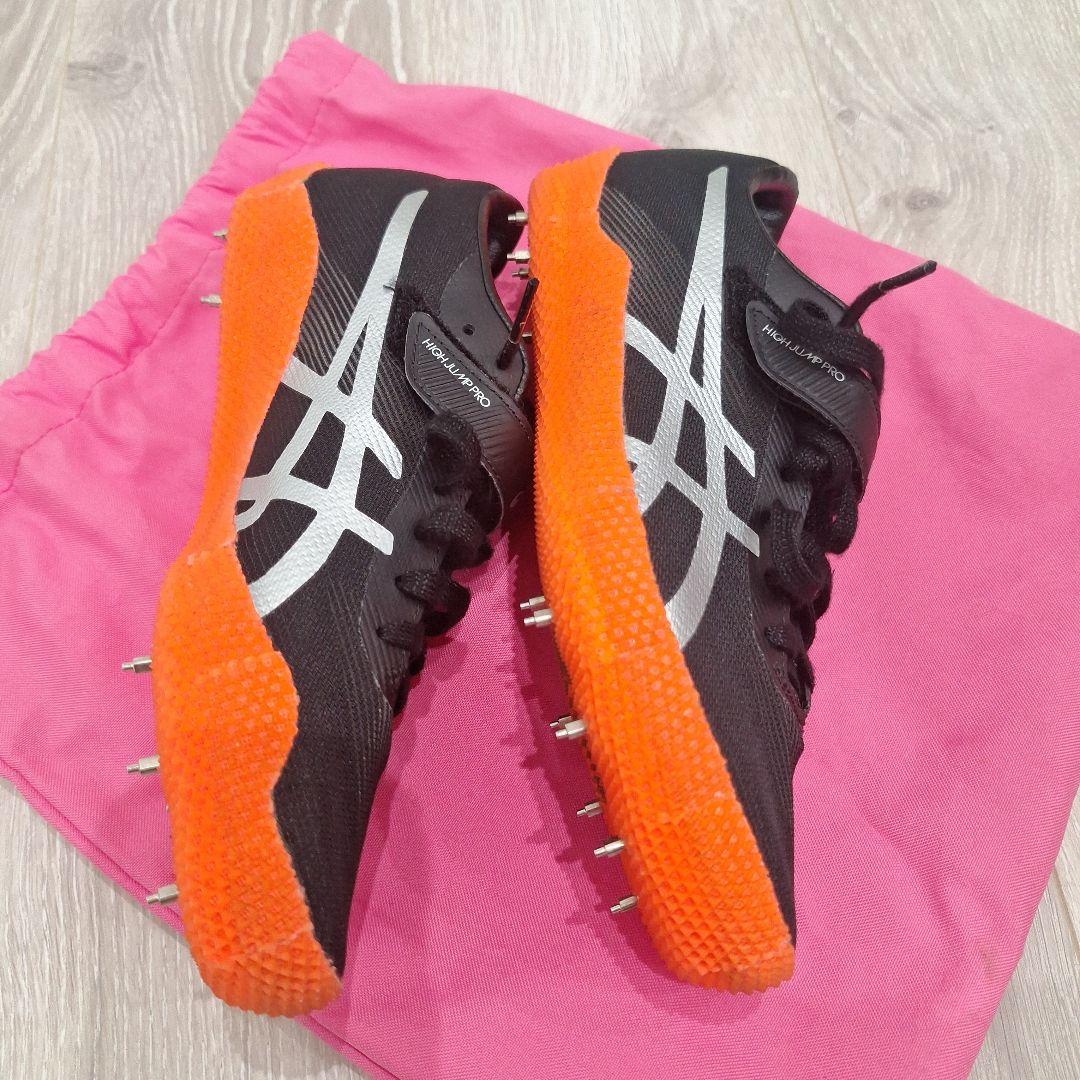ASICS スパイクシューズ HIGHJUMP PRO 3 R ブラック25.0