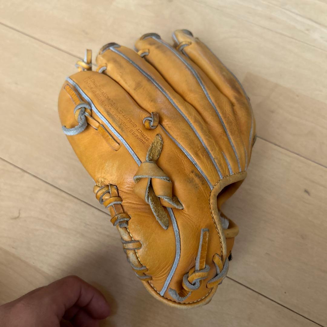 ミズノ　グローバルエリート　軟式グローブ　宮本慎也モデル