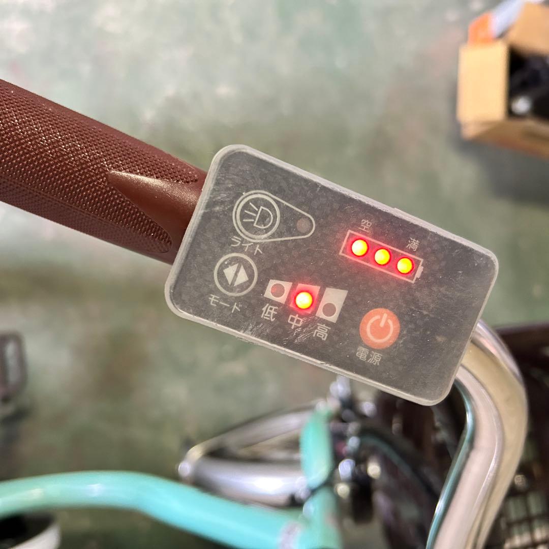 DB27★電動自転車★ ミントグリーン 三輪 電動アシスト自転車 ミムゴ