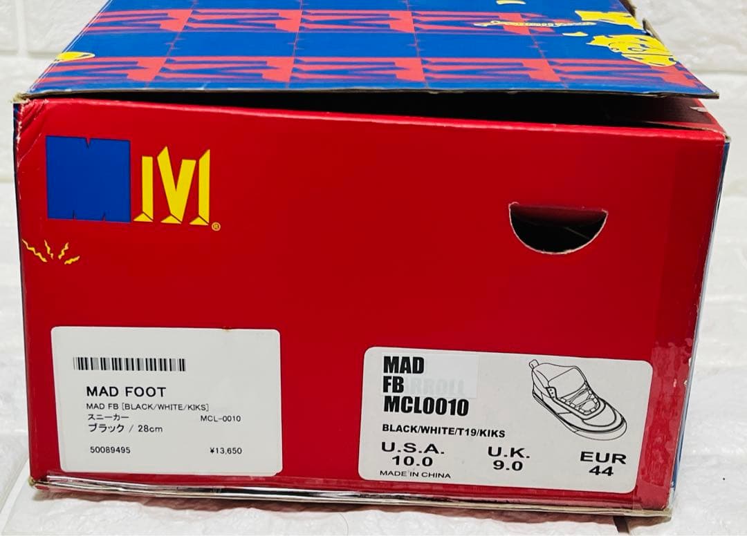 激レア希少T19 ×MAD FOOT マッドキャロル 28cm伝説の一足 Y2K