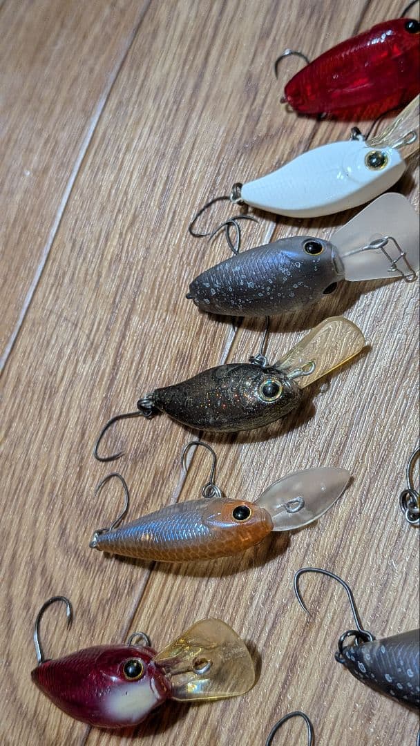 ま*す様 ラッキークラフト クラピー ルアーセット 管釣り エリアトラウト