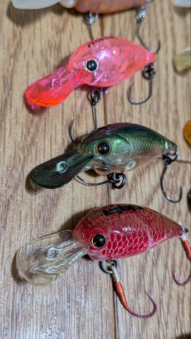 ま*す様 ラッキークラフト クラピー ルアーセット 管釣り エリアトラウト