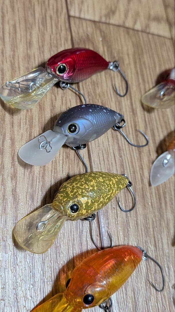 ま*す様 ラッキークラフト クラピー ルアーセット 管釣り エリアトラウト