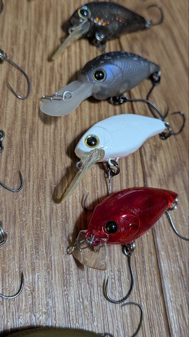 ま*す様 ラッキークラフト クラピー ルアーセット 管釣り エリアトラウト