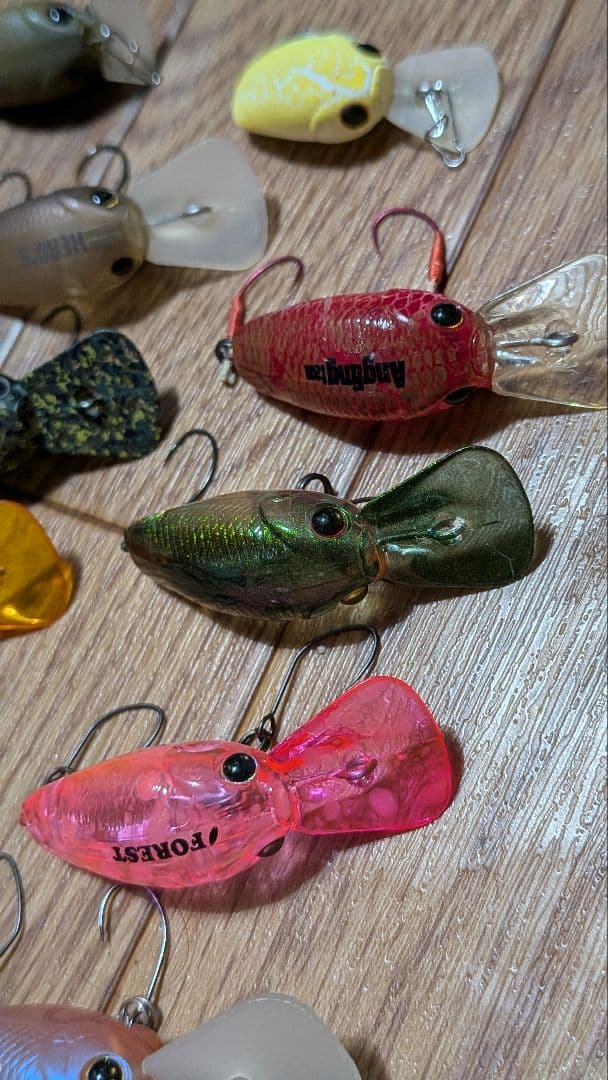 ま*す様 ラッキークラフト クラピー ルアーセット 管釣り エリアトラウト