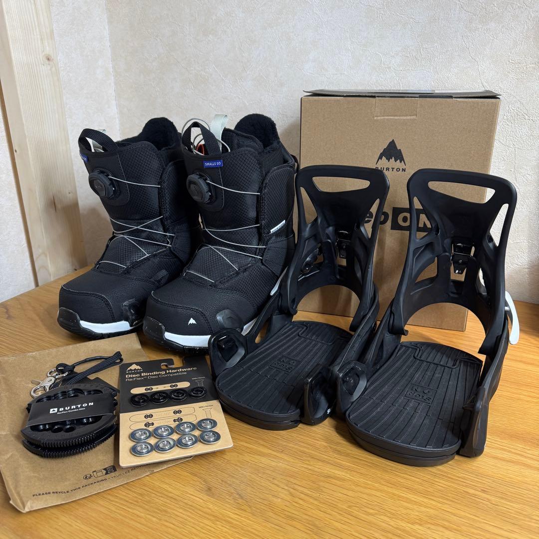 【24cm】 BURTON STEP ON バイン付き バートン ステップオン