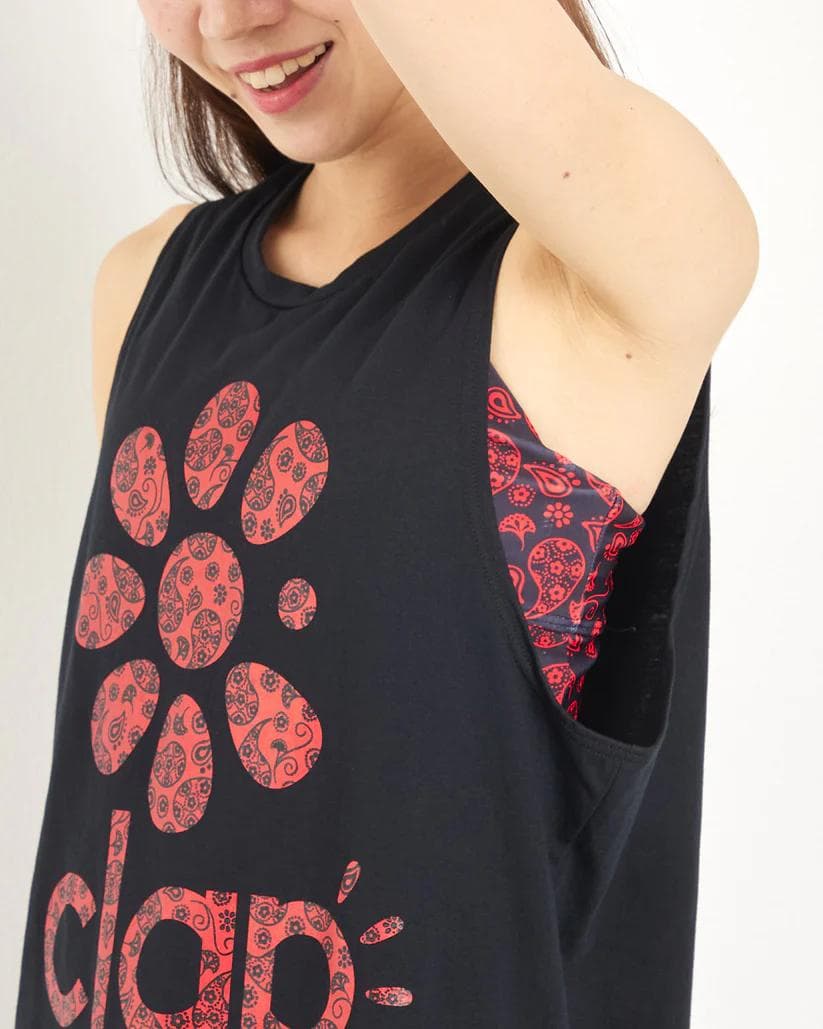 clap クラップ 10月新作発売　ペイズリークラップ トレーニングタンク