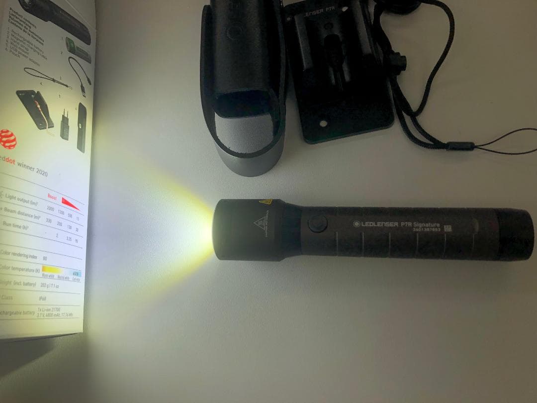 LEDLENSER P7R SIGNATURE レッドレンザー　未使用品
